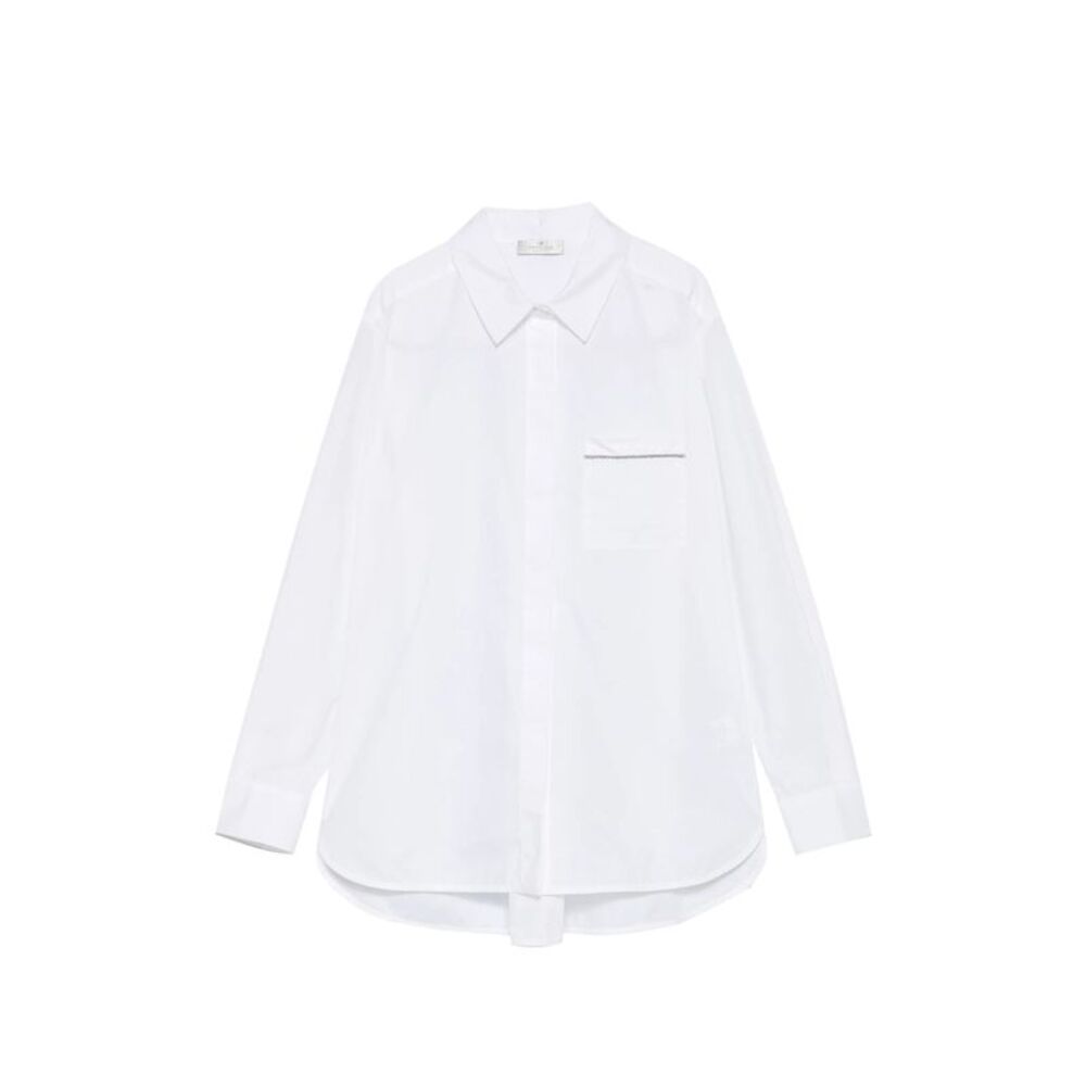 Panicale White Tops - Shirts Women